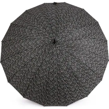 Deštník Dámský vystřelovací deštník - 3 (87 cm) černá
