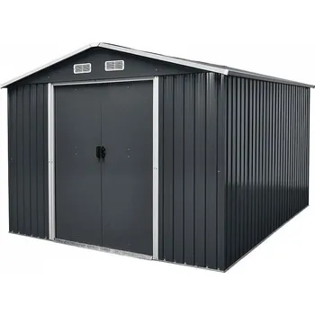 Zahradní domek Doplňkový sortiment Zahradní domek plech, antracit, 301x303x214 cm