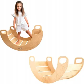 Dětská houpačka Dřevěné Houpačka Luna Toys Montessori