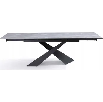 Jídelní stůl Rozkládací obdélníkový jídelní stůl keramický 160(240)x90cm Chiavari Šedý