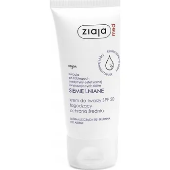 Pleťový krém Pleťový krém na den zklidňující SPF20 Ziaja Med Lněné semínko 50 ml