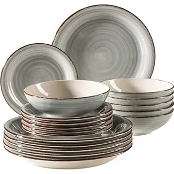Talíř Jídelní a kávová souprava Mäser, 18 ks