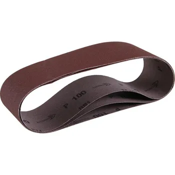 Brusný papír LEVIOR Pás brusný nekonečný 75x533mm P100 3ks OSA