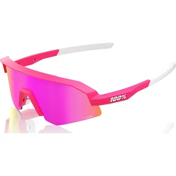 Motocyklové brýle Dětské sluneční brýle 100% Slendale s HIPER růžovým sklem