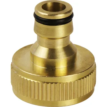 Konektor na kohoutek, 1", MOSAZ EXTOL PREMIUM