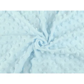 Minky s 3D puntíky SAN, střední, 12 (145) modrá světlá