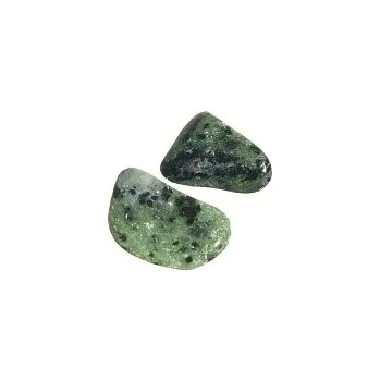 Přírodní kámen Rubín v zoisitu, 2 ks