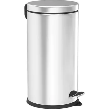 Odpadkový koš Koš kulatý s vnitřní nádobou Easyform 416400 40 l stříbrný