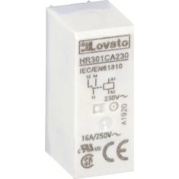 Elektronická součástka Lovato MINIATUR. RELE 1CO 16A 230VAC HR301CA23