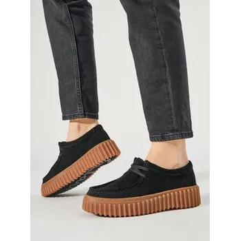 Dámské polobotky Polobotky Clarks Torhill Bee 26172044 Černá 37