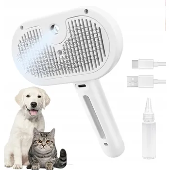 Kosmetika pro psa SAMOČISTICÍ PARNÍ KARTÁČ PRO PSY - ELEKTRICKÝ PRO PÉČI O SRST