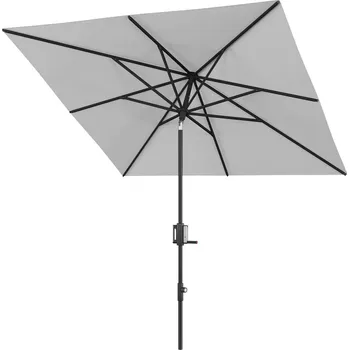 Slunečník KNIRPS Apoll Black Edition 240 x 240 cm - prémiový zahradní slunečník