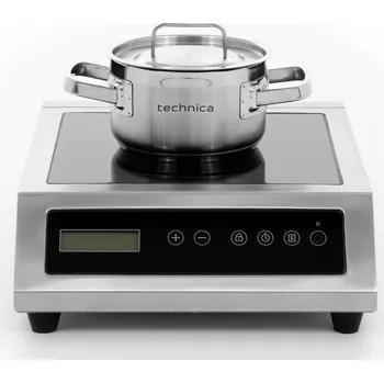 Sporák TECHNICA [Set] Indukční vařič 3,5 kW + střední hrnec o průměru 160 mm s poklicí 1,9 l | TECHNICA, Platinum Line
