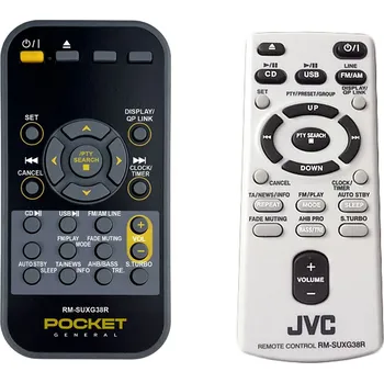 Dálkový ovladač JVC RM-SUXG38R - dálkový ovladač duplikát