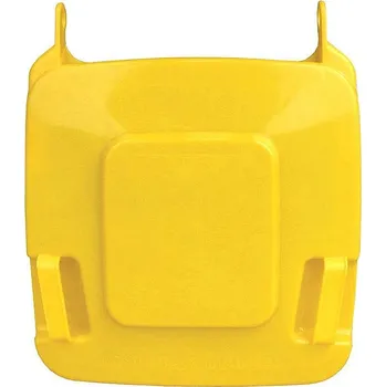 Popelnice Těsmat cz Víko náhradní k popelnici 240l žluté