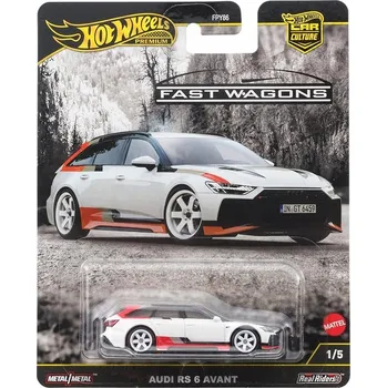 auto na autodráhu Hot Wheels Premium Fast Wagons Audi RS 6 Avant JBK51