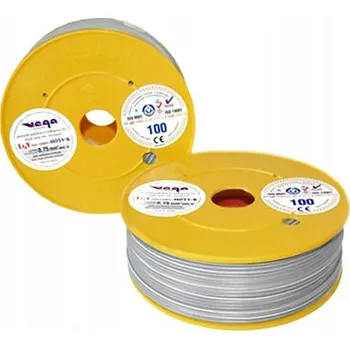 elektrický kabel Kabel LGY/H05V-K 0,75 mm2 100 m Šedo-Bílý