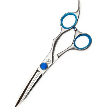 Kadeřnické nůžky Kanpeki Sculptor Blue nůžky 5,5 palců