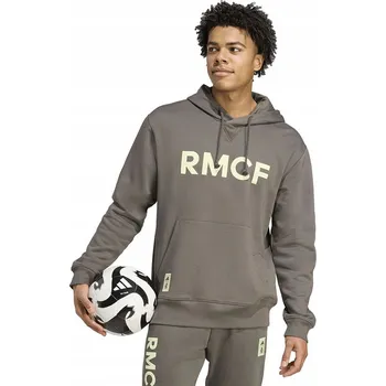 Pánská móda ADIDAS REAL MADRID (L) Pánská Mikina Hnědá