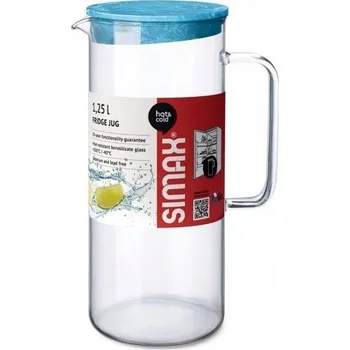 SIMAX Džbán do lednice 1,25 l Tyrkysový mramor