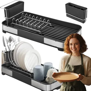 Odkapávač na nádobí ODKAPÁVAČ NA NÁDOBÍ DO DŘEZU, SUŠÁK na nádobí nerezová ocel