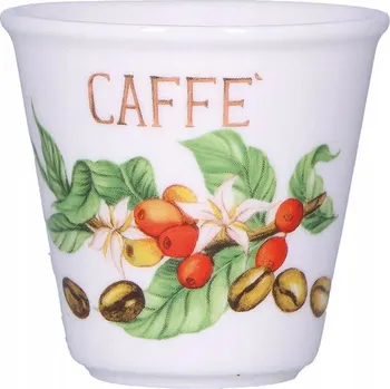 Sklenice Skleničky na likér La Porcellana Bianca Liquorelli bílé 75 Ml 6 ks