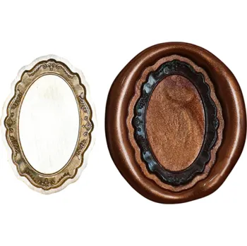 Pečeť Pečetní razítko Mosazná zlatá hlavice Pečeť na obálky a dekorace pro voskové pečetění dopisů