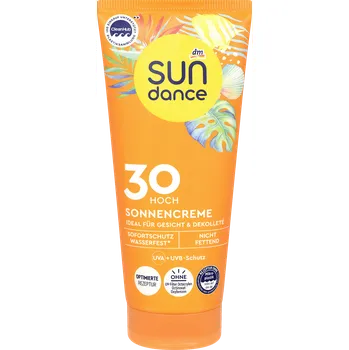 Opalování SUNDANCE krém na opalování OF30