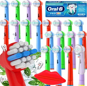 Péče o chrup HLAVICE K ZUBNÍM KARTÁČKŮM ORAL-B PRO DĚTI NÁHRADNÍ KARTÁČEK 20 KS
