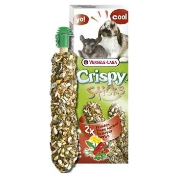 Krmivo pro hlodavce VL Crispy Sticks pro králíky/činčily Bylinky 110g