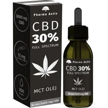 CBD Pharma Activ Czech s.r.o. Pharma Activ CBD 30% Full Spectrum MCT OLEJ 10 ml