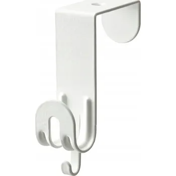 Věšák IKEA SEKINER Dvojitý háček na dveře, bílý