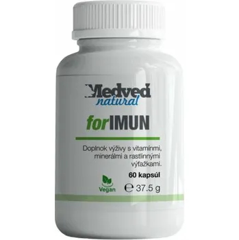 Medveď Medvěd natural forIMUN 60 kapslí