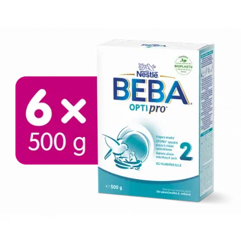 Kojenecká výživa Nestlé BEBA OPTIPRO 2 (od ukonč. 6. měsíce) 6x500 g