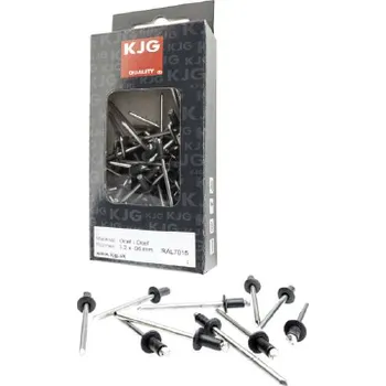 Nýt Nýt trhací KJG ocel barevný 3,2 x 6 mm - RAL 6005 mechová zelená