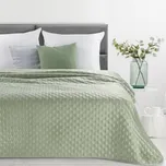 Přehoz na postel FAETANO zelená 220x240 cm Mybesthome