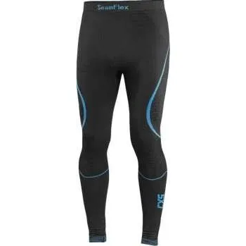 Pánské termo spodky Spodky SeamFlex - pánské, černo-modré, vel.XL-2XL