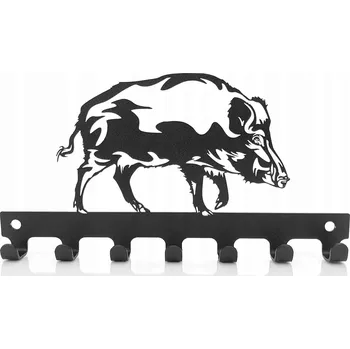 Věšák Šatní ramínko nerezová ocel DlaMyśliwego černý