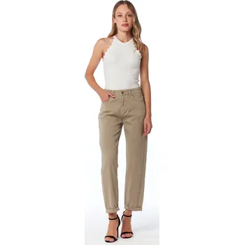 Dámské džíny Kalhoty džínové 3D-8058/8059 barva: béžová, velikost: S