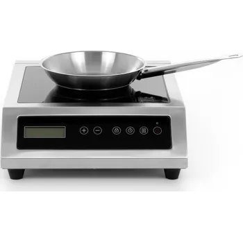Sporák TECHNICA [Set] Nastavitelný indukční vařič 3,5 kW + Nerezová pánev 1,26 l o průměru 200 mm | TECHNICA, Platinum Line