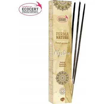 Čajovna Vonné tyčinky Perma Nature Mystica Santalové dřevo Ecocert 15g