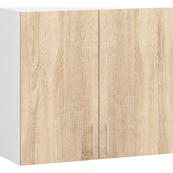 Kuchyňská skříňka Akord Lula W80 H720 (bílá + dub sonoma)