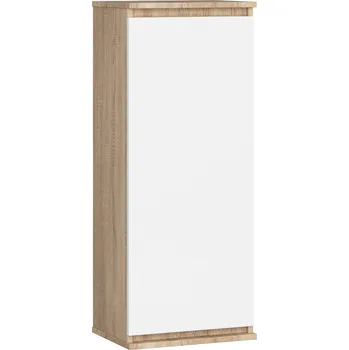 Obývací stěna Akord Wren II (dub sonoma + bílá)