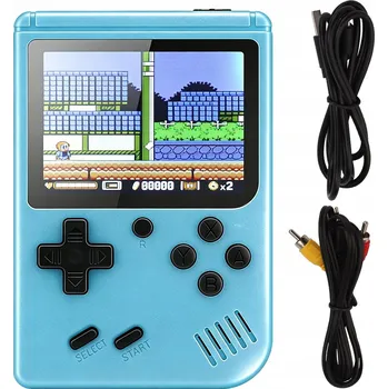 Herní konzole RETRO PŘENOSNÁ HERNÍ KONZOLE PRO DĚTI S 500 KULTURNÍMI HRY