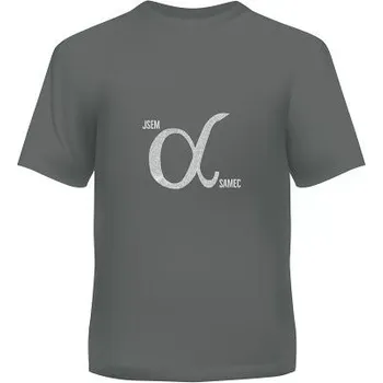 Pánské tričko ALBI Pánské tričko - Alfa samec, vel. M