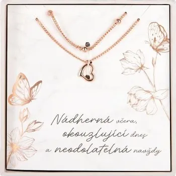 Náhrdelník ALBI Dvojitý náhrdelník - Navždy neodolatelná