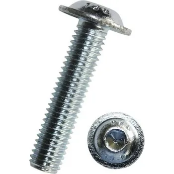 Šroub Šroub s půlkulatou hlavou ISO 7380-2 M5x10 mm nerez A2, 1 ks