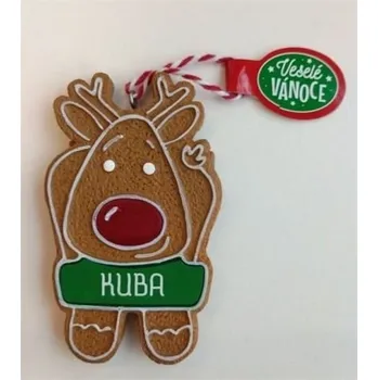 Vánoční ozdoba ALBI Voňavá ozdoba - Kuba