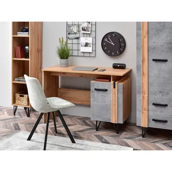 Křeslo Mebel Partner Suspendera SH09 (dub + černá)