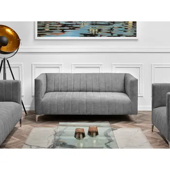 Křeslo Mebel Partner Represaliar (šedá)